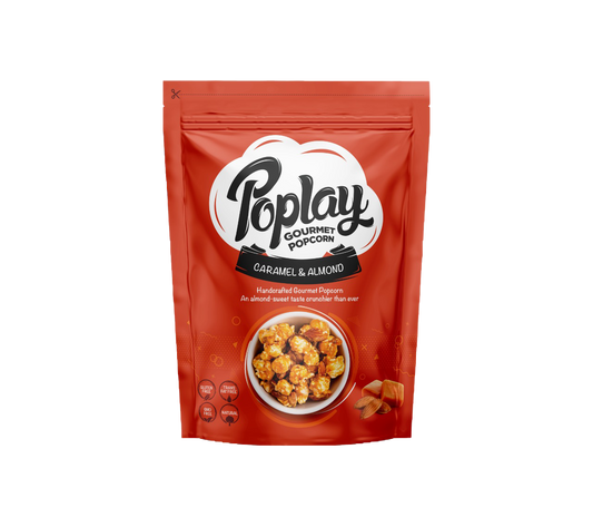 POPLAY Caramel Popcorn With Almond