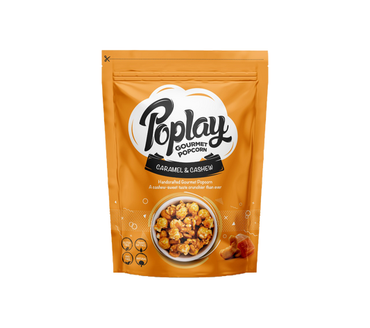 POPLAY Caramel Popcorn With Cashew