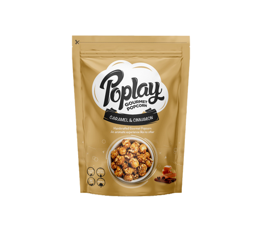 POPLAY Caramel Popcorn With Cinnamon